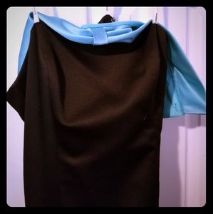 David's bridal black dress